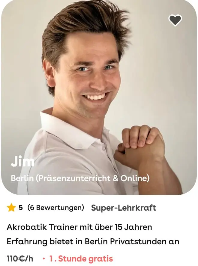 Jim – Personal Trainer Berlin
