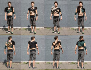 Kostüm Designs für Urban Jungle Porsche Macan Berlin Liveshow Costumes