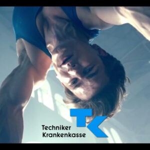 Sportmodel John Förster Werbedarsteller Techniker Krankenkasse TV-Spot