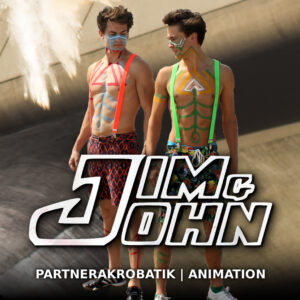jim&john - Akrobatikduo, Partnerakrobatik und Animation Brüder