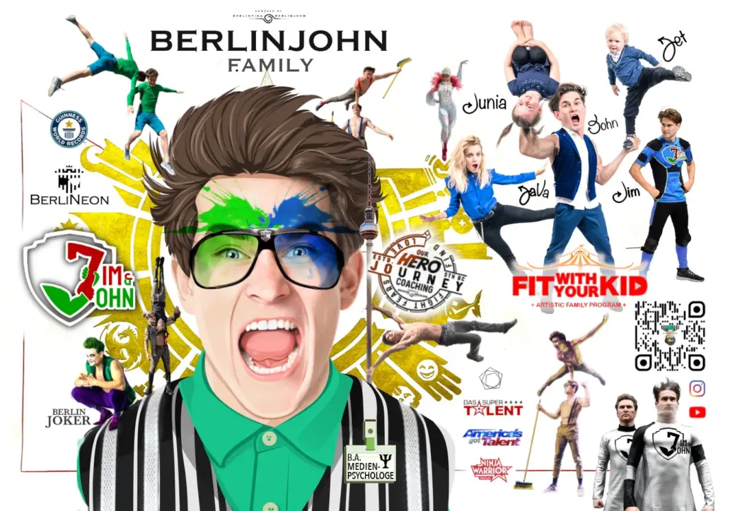 BERLINJohn AcrobaticFamily- I´m Performing professional Acrobatic Show Acts, we offer sparkling Walking Acts and Workshops, Content Creator Family for Social Media and UGC on demand, Action Actor and Stuntman Family on Filmsets, for Commercials and TV Shows + Theater Stages