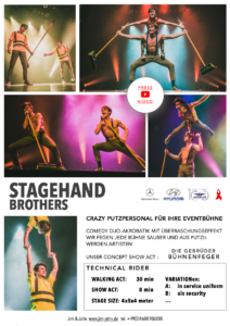 Jim&john Actor Model und ShowArtisten aus berlin akrobatik Duo ShowAct ShowBook