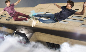 Jim-John- Acrobatic action duo Show act and Stuntman