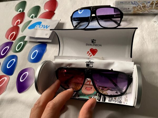 BERLINEON Eyewear stereo color effect glasses made in berlin