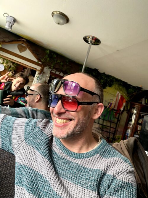 BERLINEON Eyewear stereo color effect glasses made in berlin